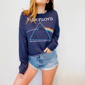 Pink Floyd > Dark Side of the Moon Raglan Sweatshirt Size Medium